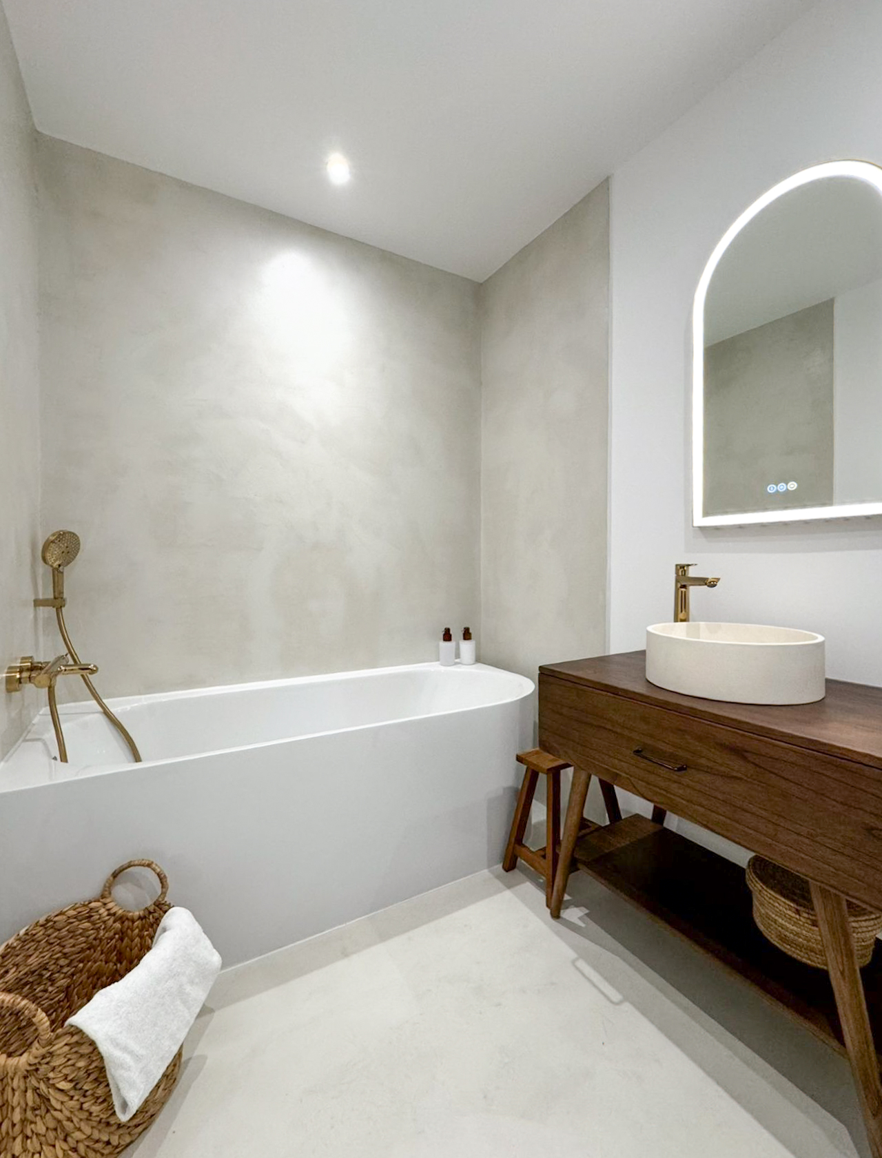 Rénovation de salle de bain réalisée à Cholet (49) par L'Atelier du Rénovateur